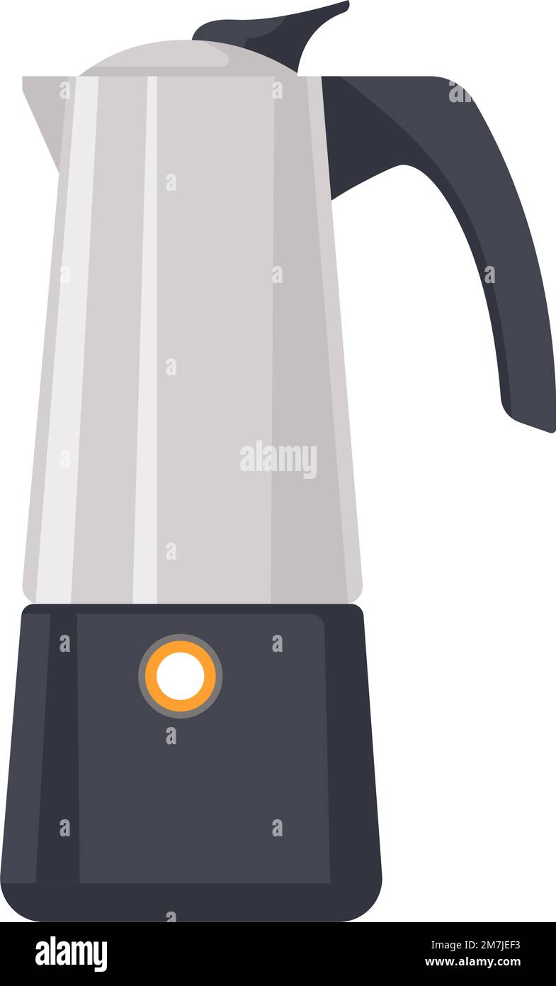 Coffee making appliances, electric machine vector Stock Vector Image