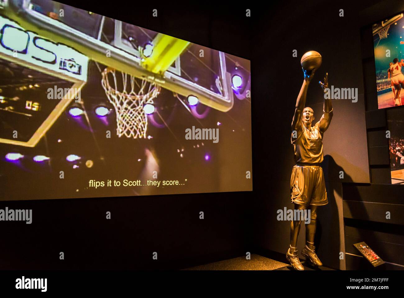 michael jordan sculpture