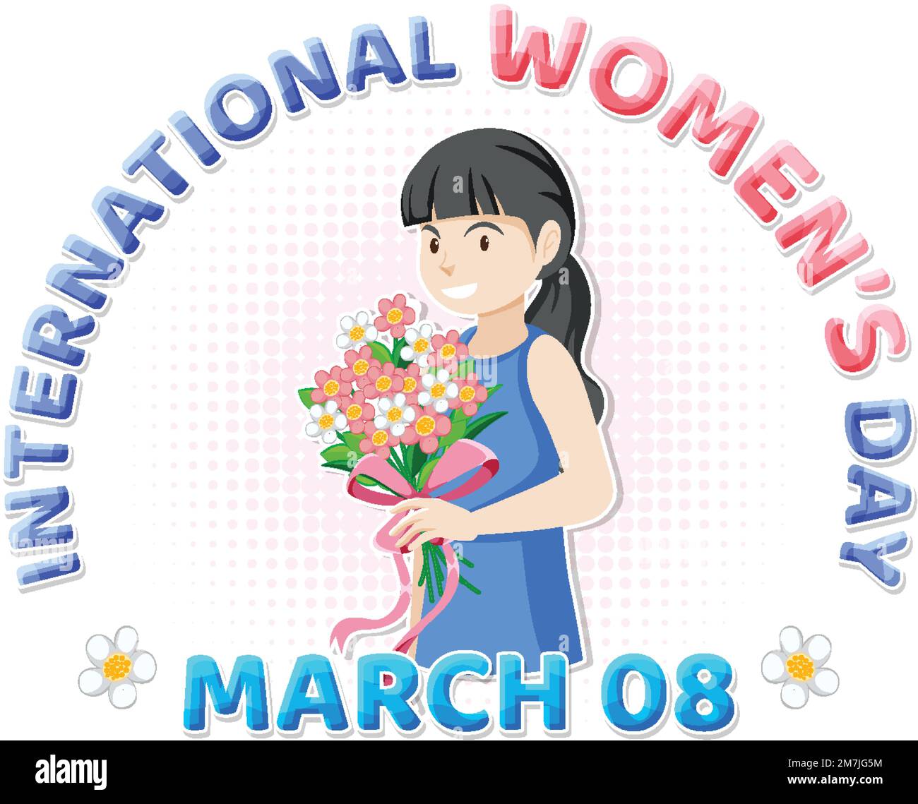 International women day logo illustration Stock Vector Image & Art - Alamy