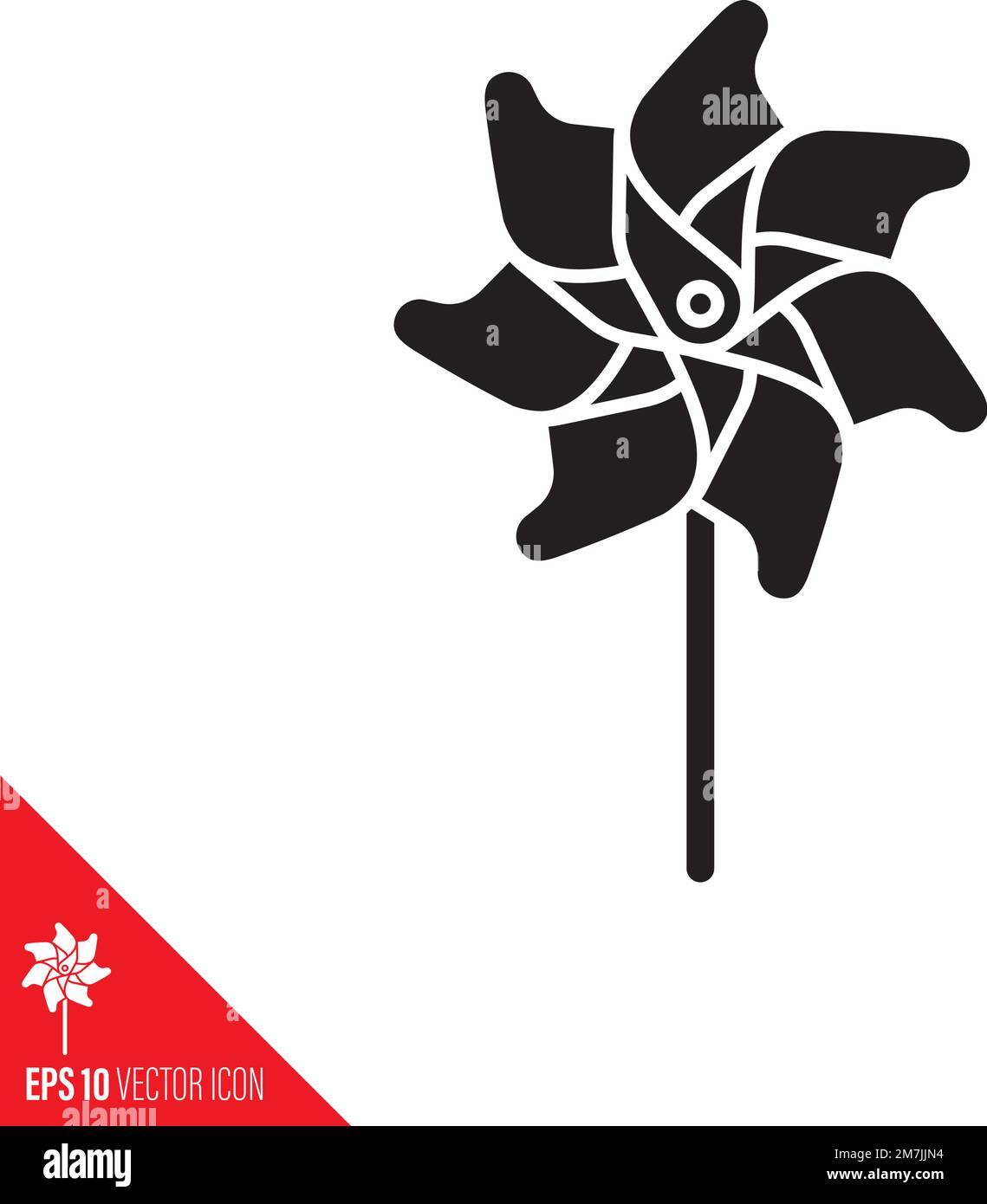 Pinwheel garden Stock Vector Images - Alamy