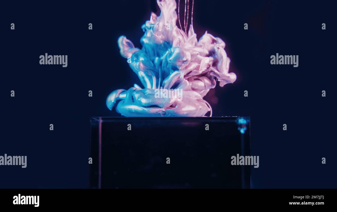 Cube neon paint color hi-res stock photography and images - Alamy