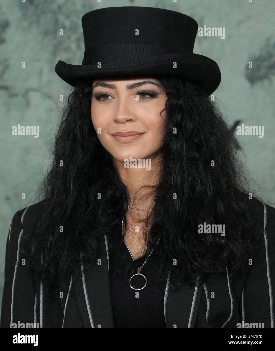 Tristin Mays arrives at HBO's THE LAST OF US Premiere held at the