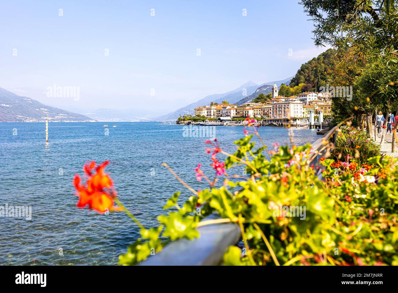 View from Bellagio promenade at Lake Como, Italy Stock Photo Alamy