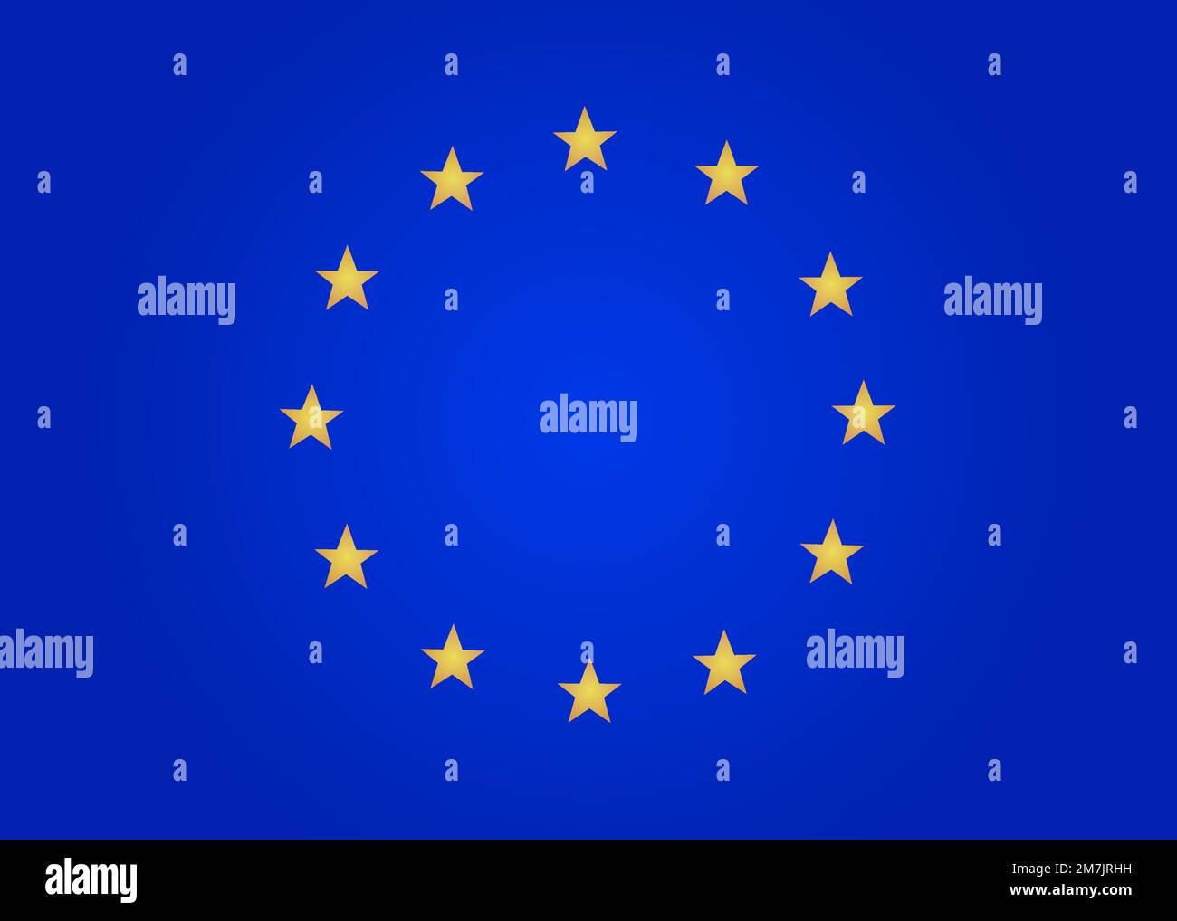 Eu flag blue and gold stars Stock Vector Images - Alamy