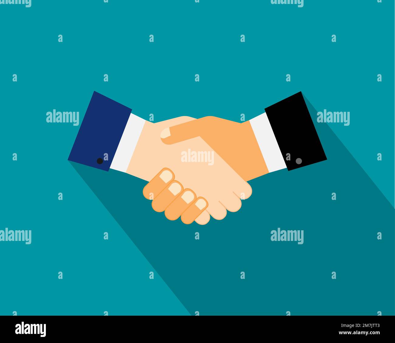 Handshake emoji vector isolated illustration. Handshake emoticon