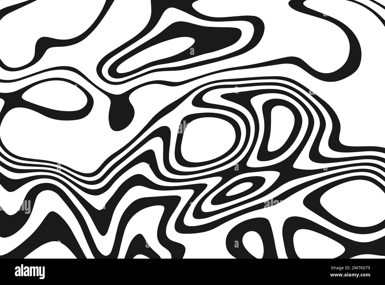 Vector black and white background, pattern, wallpaper. Stylish texture with  wavy stripes lines. Geometric abstract background illustration Stock Vector  Image \u0026 Art - Alamy, image size:1300x961