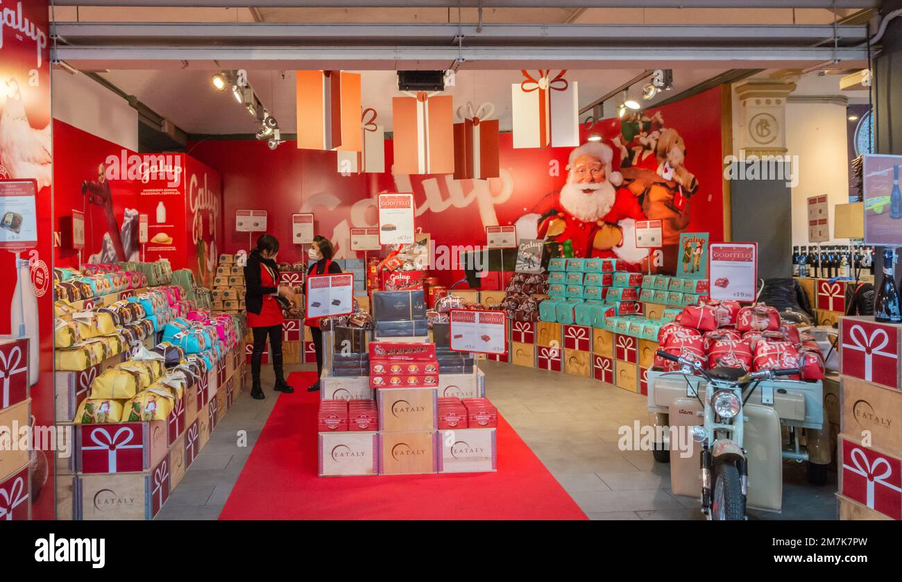 eataly store in Turin (Piedmont, Italy), part of the international