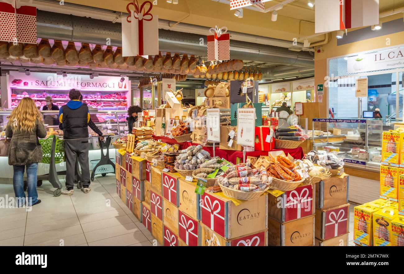 eataly store in Turin (Piedmont, Italy), part of the international