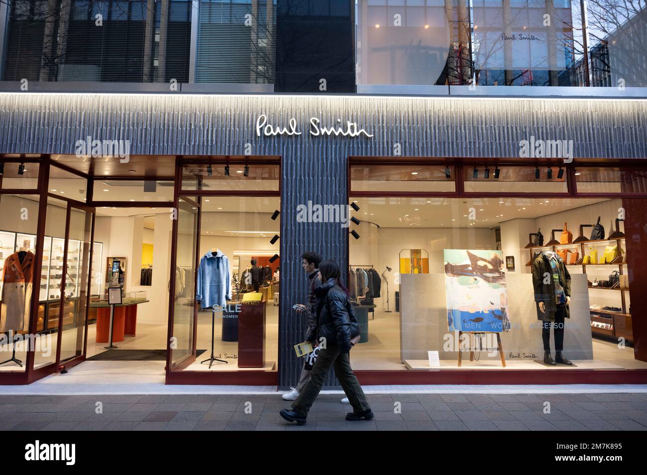 January 3 2023 Tokyo Japan A Paul Smith store in Tokyo Paul