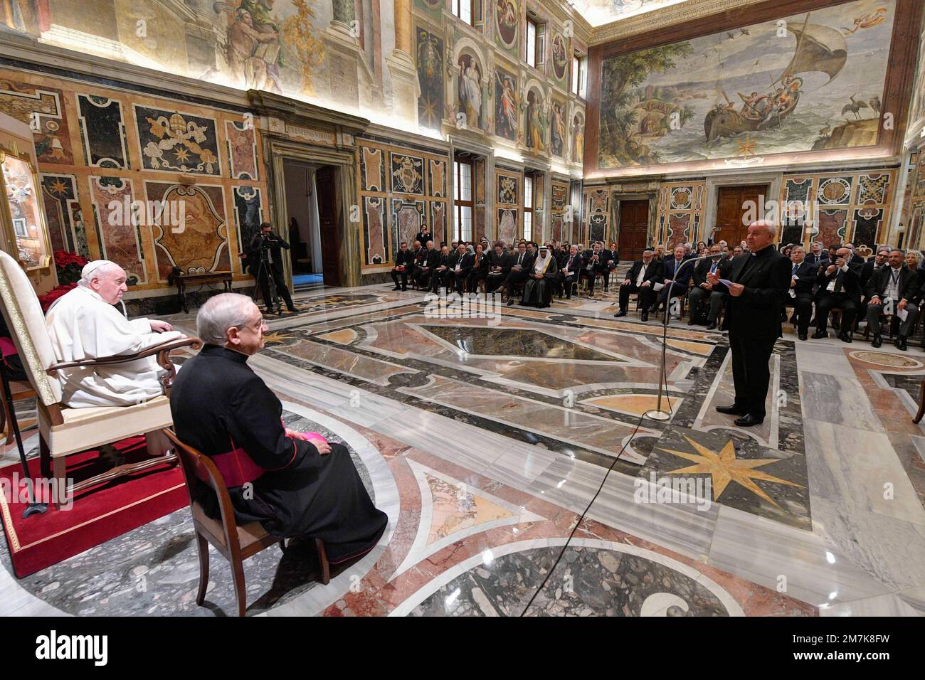 Vatican, Vatican. 10th Jan, 2023. Italy, Rome, Vatican, 2023/1/10. Pope