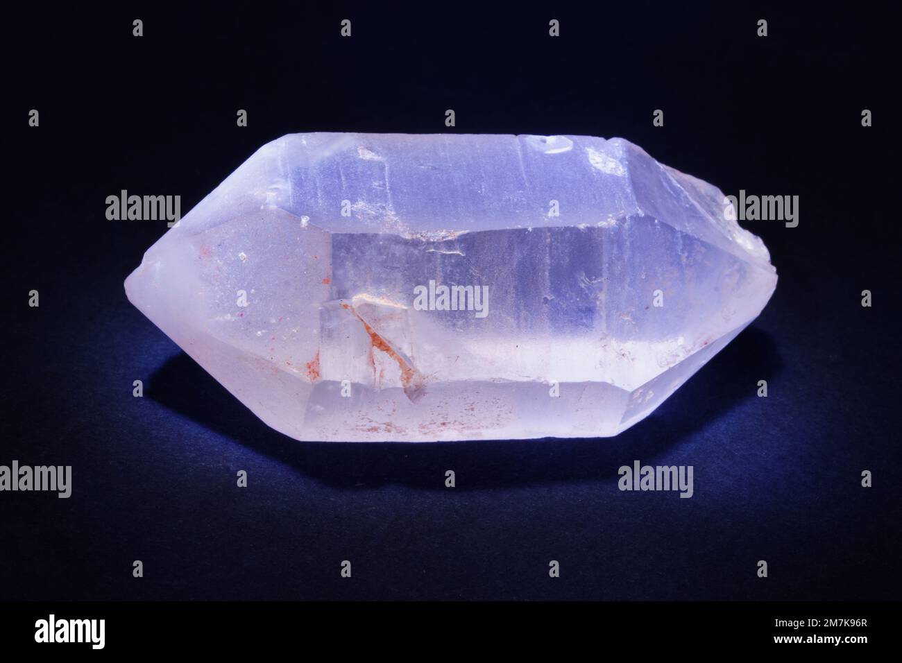 Rocks and Minerals, Quartz Crystals laboratory sample Stock Photo Alamy