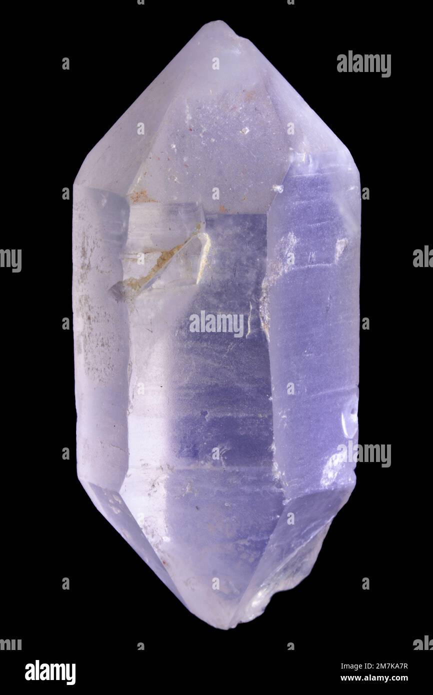 Rocks and Minerals, Quartz Crystals laboratory sample Stock Photo Alamy