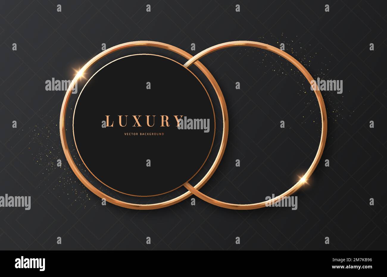 Luxury Vector Background. Abstract Premium Award Banner With Gold Lines ...