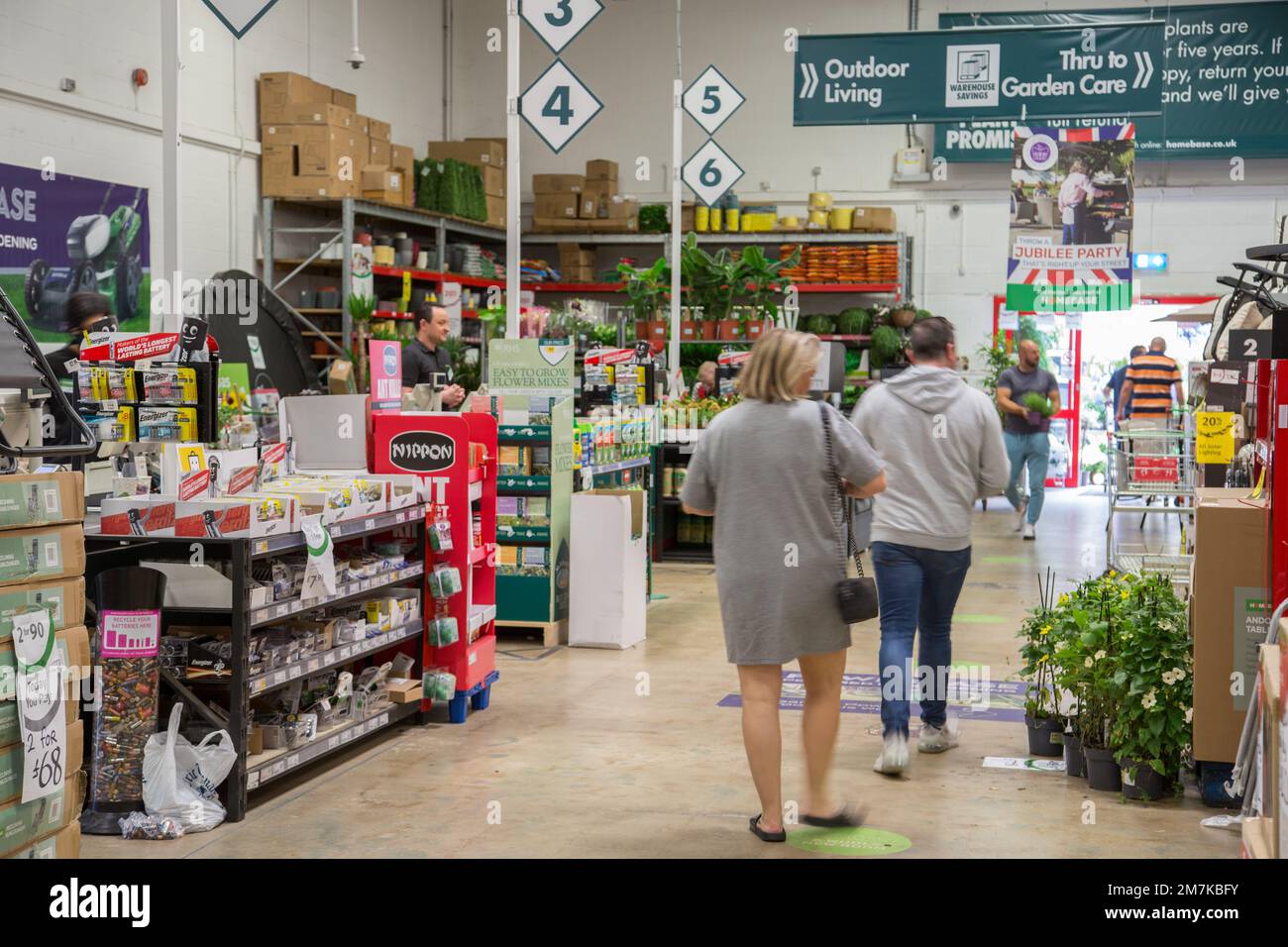 Homebase store Stock Photo