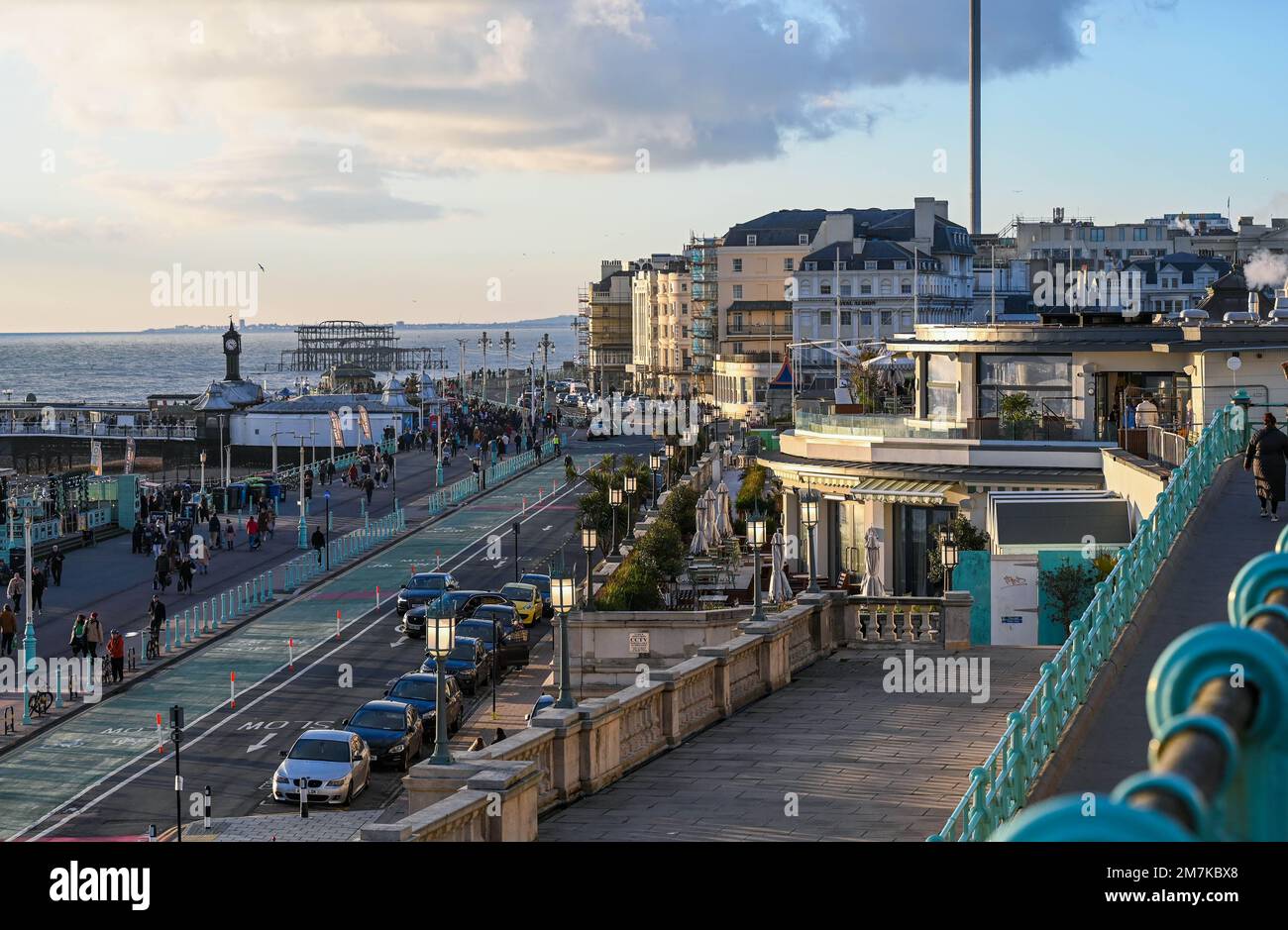 Brighton Beach House Members club Soho House along Madeira Drive on ...