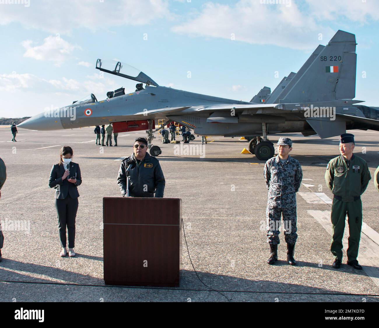 Omitama, Japan. 10th Jan, 2023. Indian air force GP Capt. Rohit Kapil ...