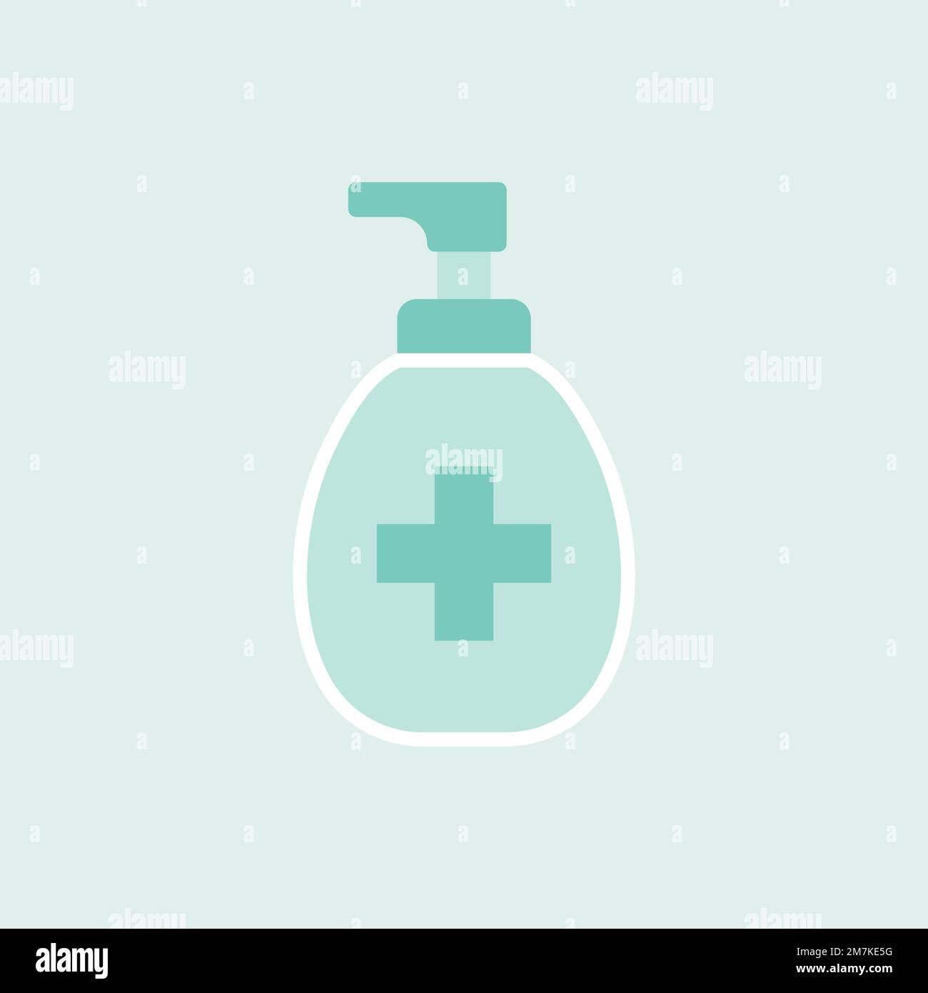 Green liquid soap bottle element vector Stock Vector Image & Art - Alamy