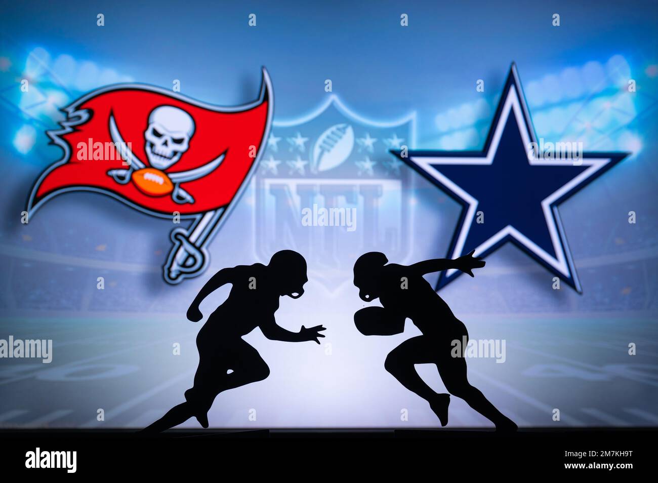 TAMPA BAY, USA, JANUARY 10, 2023 Dallas Cowboys vs. Tampa Bay