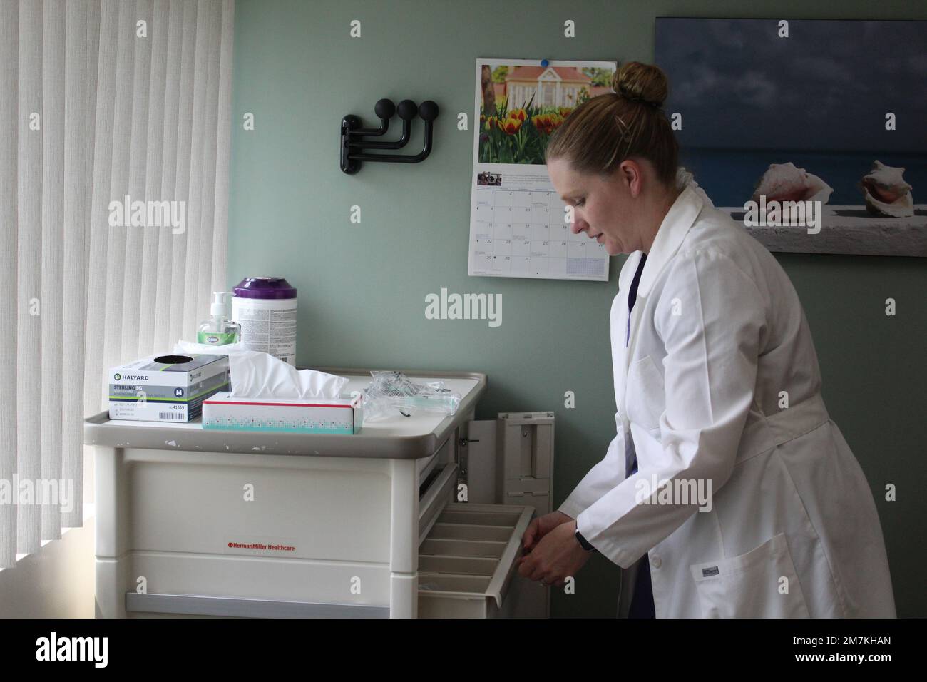 Lieutenant Colonel Mariann Fark, chief of OB-GYN, Blanchfield Army ...