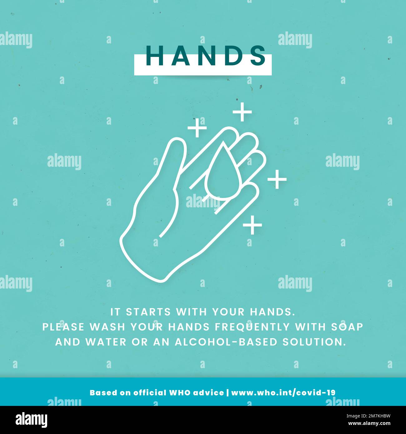 Wash your hands to prevent coronavirus instagram template vector Stock ...