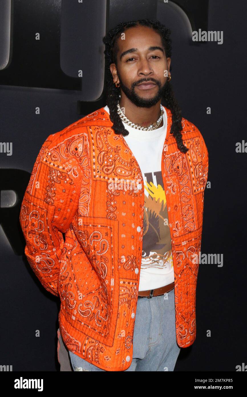 Los Angeles, CA. 5th Jan, 2023. Omarion Grandberry at arrivals for BMF Season 2 Premiere, TCL Chinese Theatre, Los Angeles, CA January 5, 2023. Credit: Priscilla Grant/Everett Collection/Alamy Live News Stock Photo