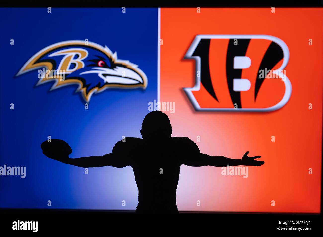 Bengals ravens hi-res stock photography and images - Alamy