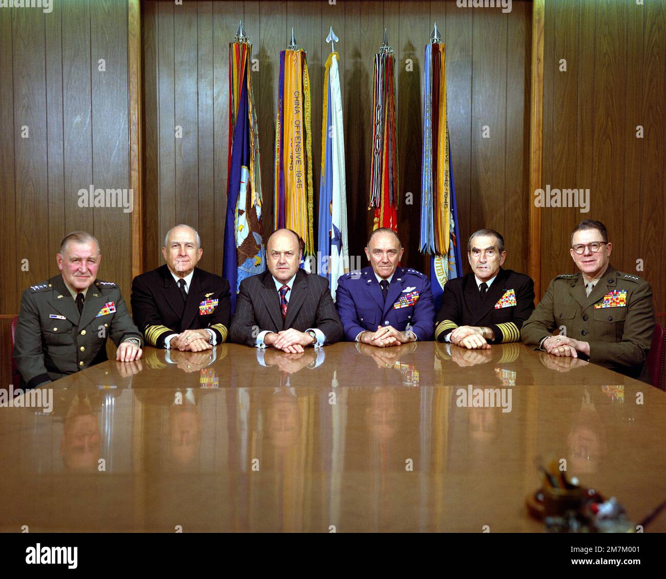 Secretary of Defense Melvin R. Laird meets with the Joint Chiefs of ...