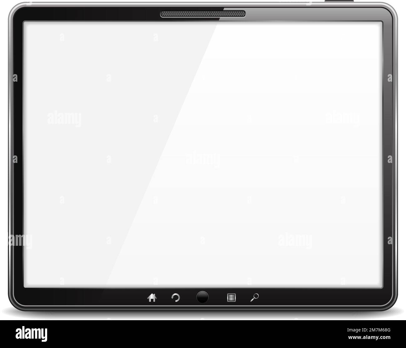 Tablet computer isolated vector vectors hi-res stock photography and ...