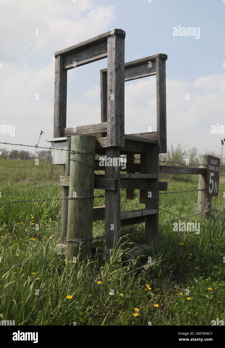 This structure built by Randy Berry, the 88th Readiness Division's ...