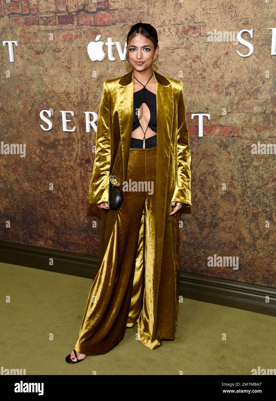 Ishani Shyamalan attends the premiere of Apple+ TV's "Servant" Season 4