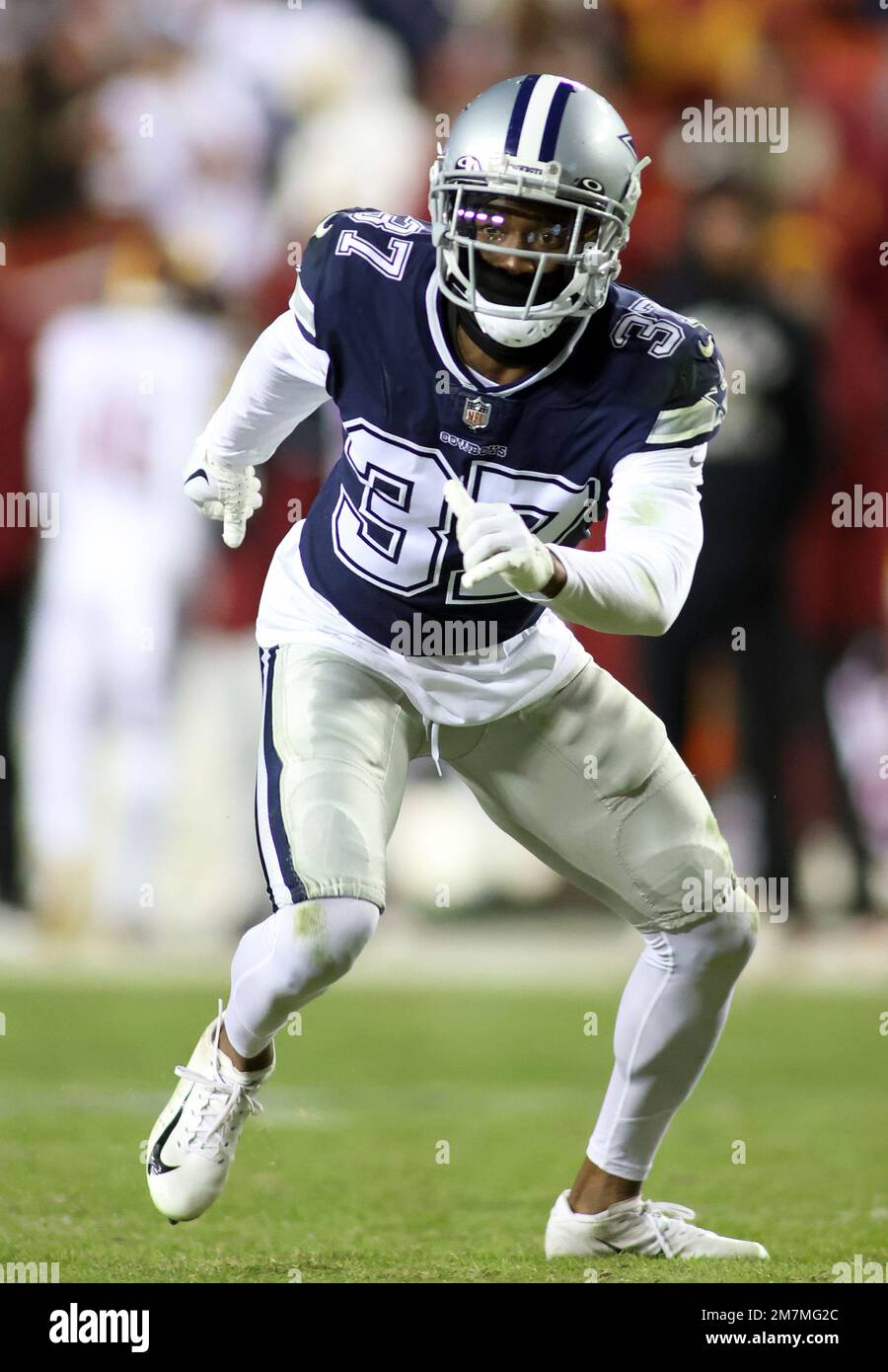 Washington Commanders wide receiver Terry McLaurin (17) runs during an NFL  football game against the Dallas Cowboys, Sunday, January 8, 2023 in  Landover. (AP Photo/Daniel Kucin Jr Stock Photo - Alamy