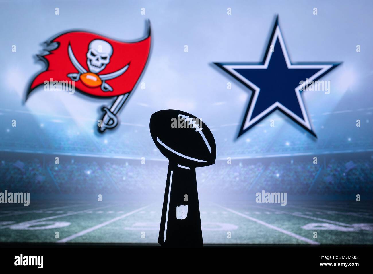 TAMPA BAY, USA, JANUARY 10, 2023 Dallas Cowboys vs. Tampa Bay