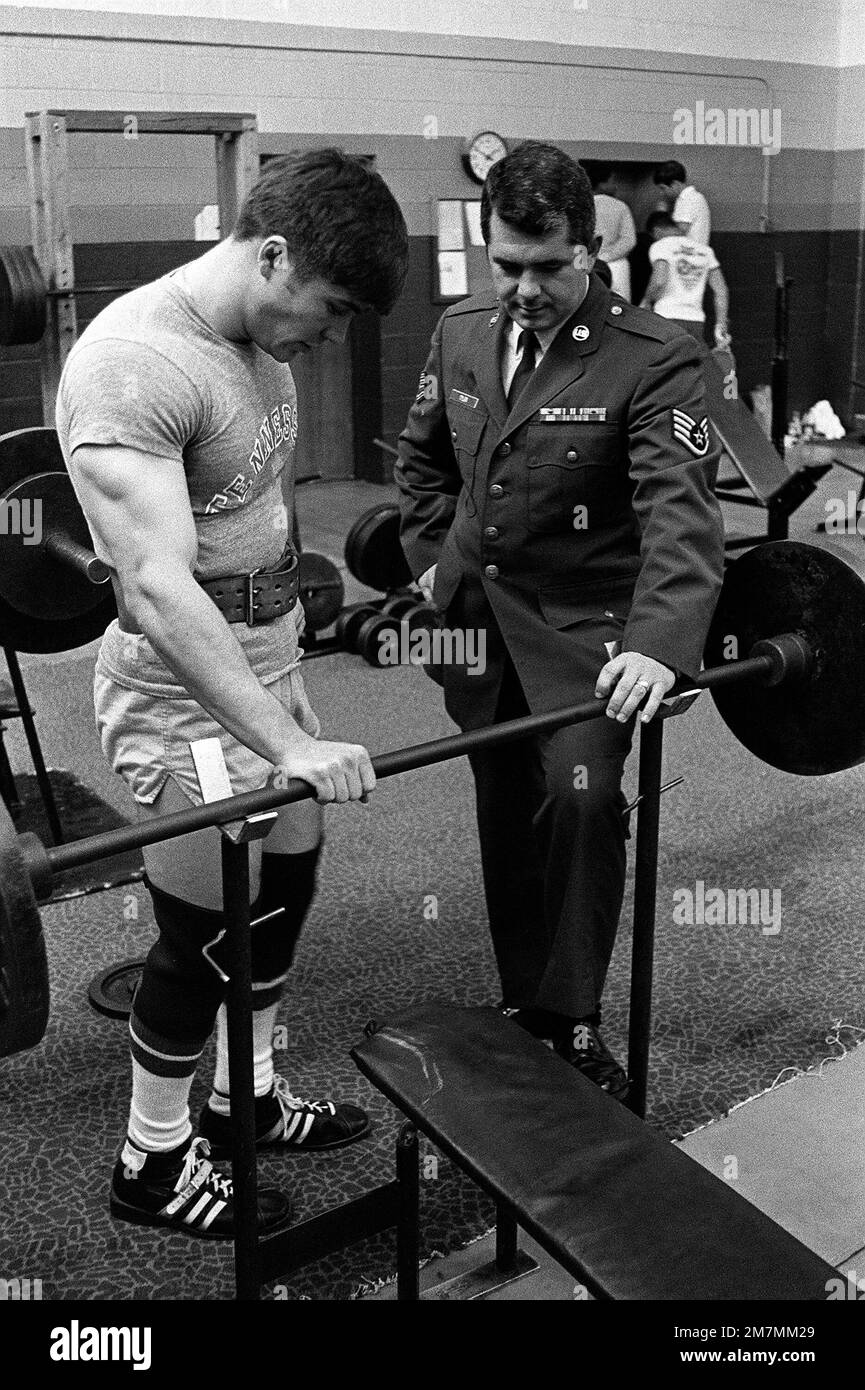 CPT Jody Joyner discusses the acquisition of weight room equipment with