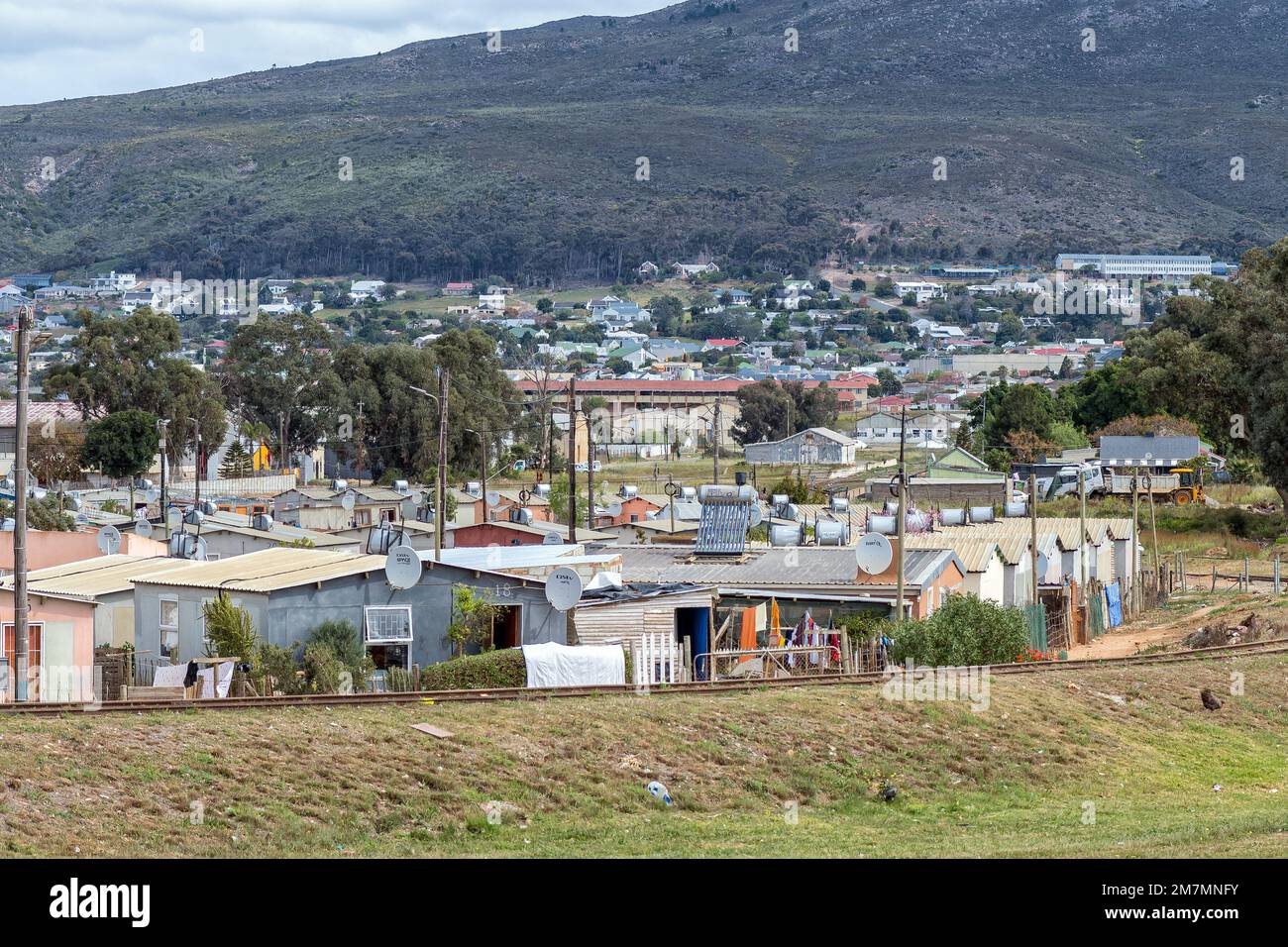 Bredasdorp, South Africa Sep 23, 2022 View of Bredasdorp in the