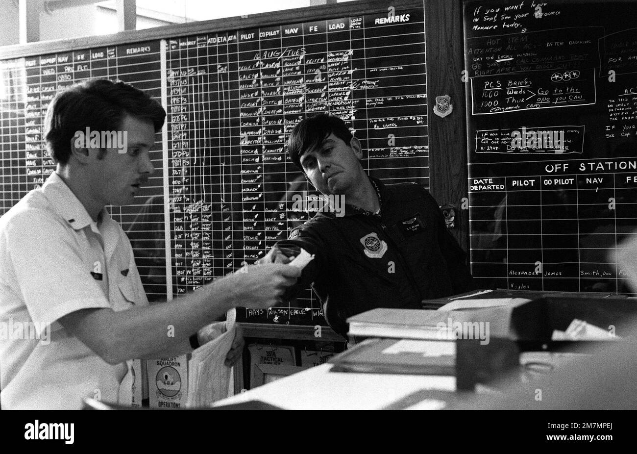 Airborne command center Black and White Stock Photos & Images - Alamy