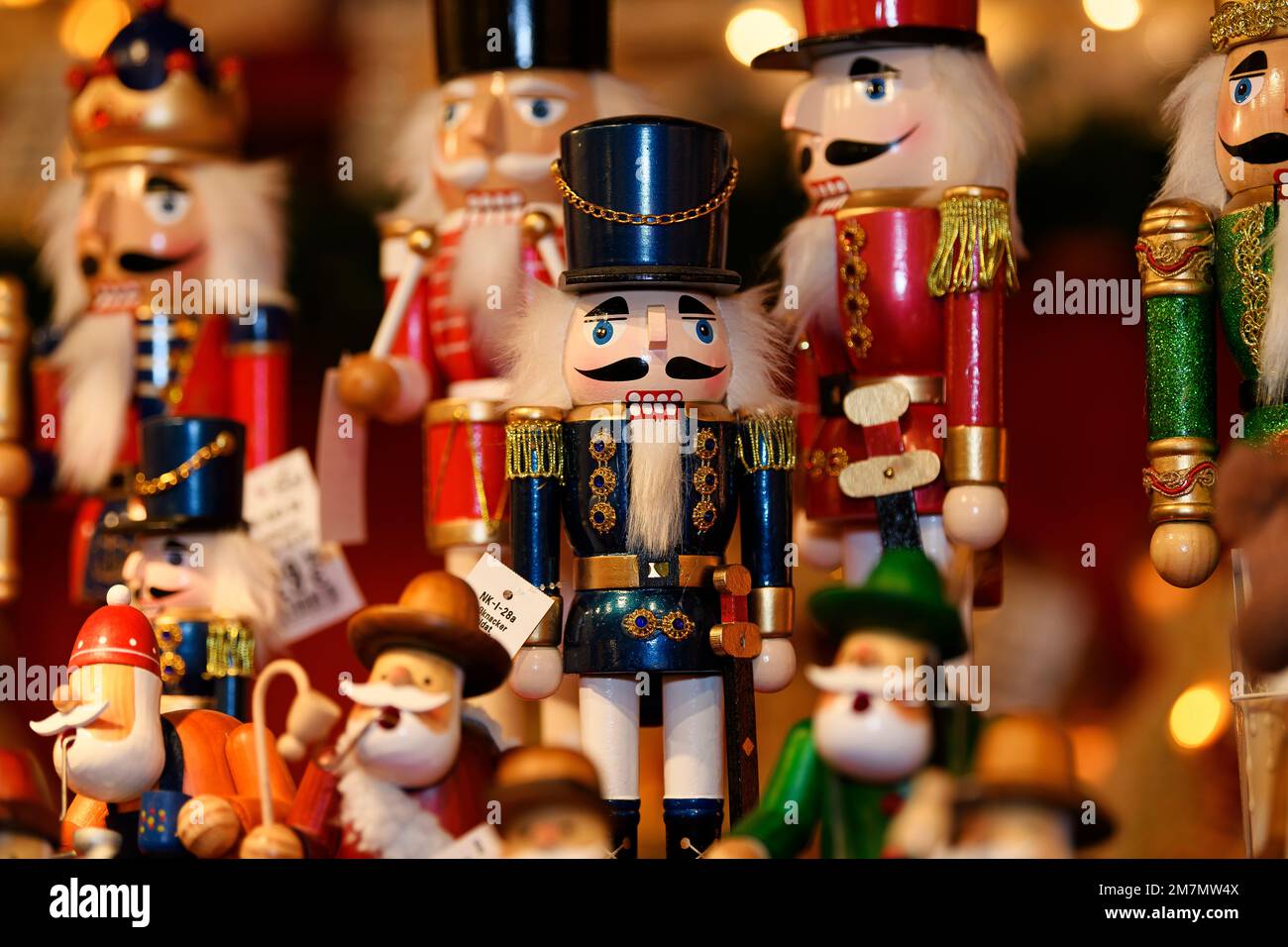 Christmas market, nutcracker, closeup Stock Photo Alamy
