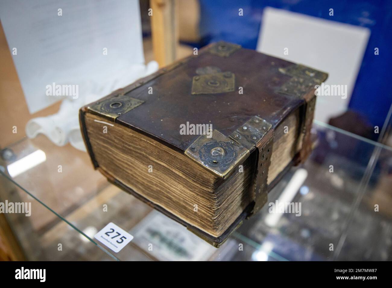 A Breeches Bible, Geneva Edition printed by Robert Parker, which dates