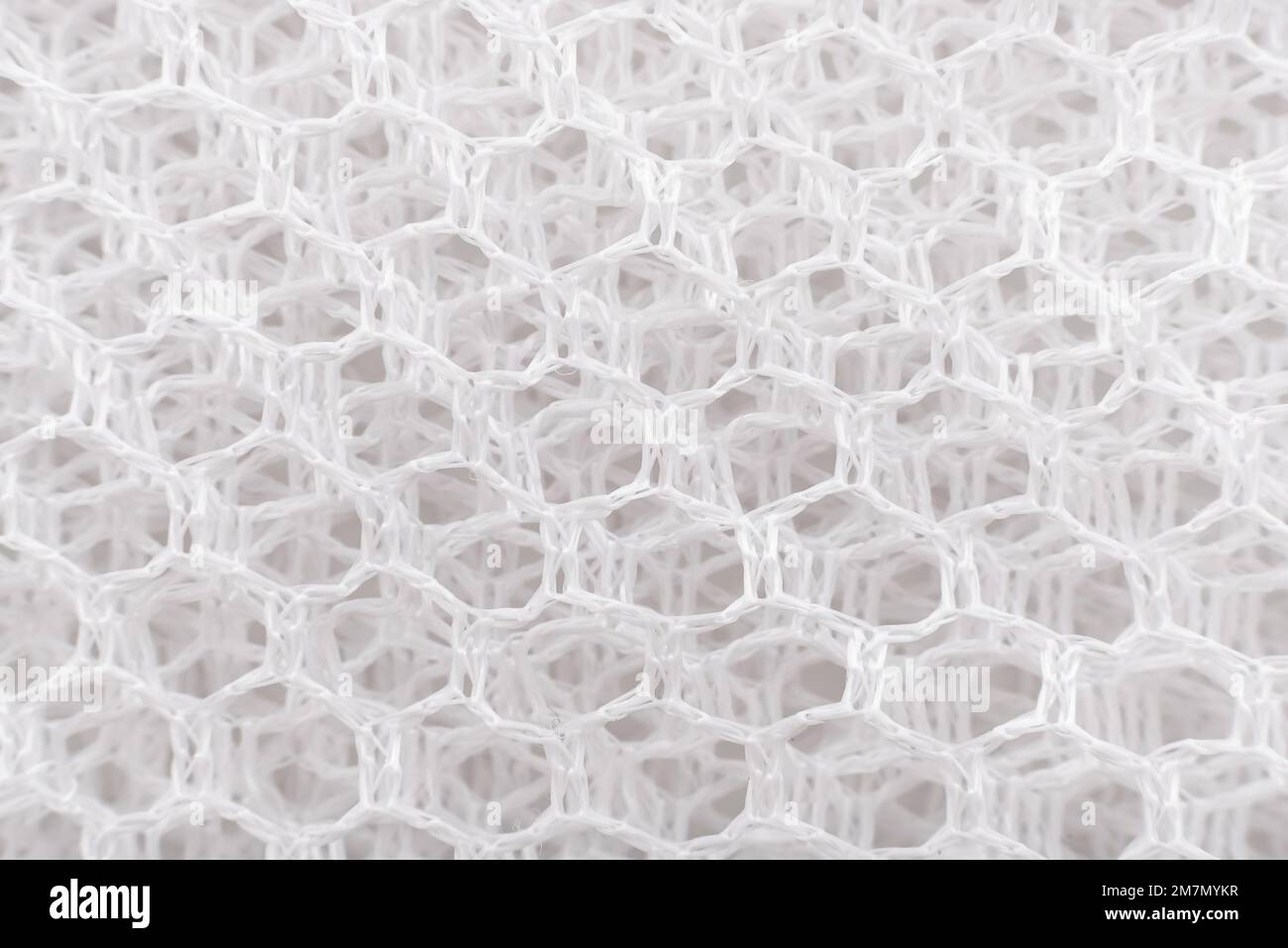 White Mesh Fabric Texture. Cloth With Large Cells Stock Photo, Picture and  Royalty Free Image. Image 81581317.