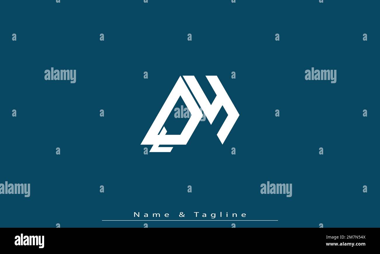 Alphabet letters Initials Monogram logo QY , YQ Stock Vector