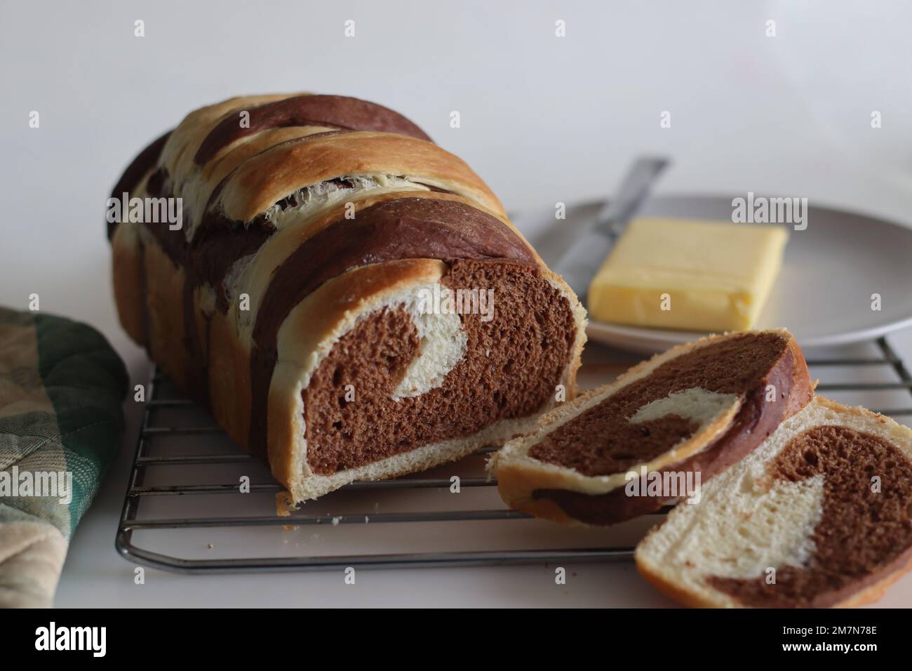 Vanilla Chocolate Swirl Bread. It is a delicious, bakery style bread