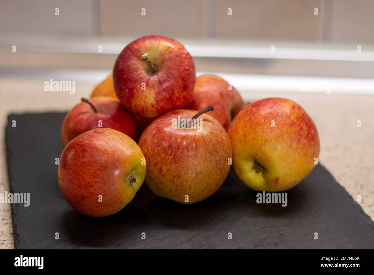 Apples freshly picked from the tree, 100 organic, natural and healthy