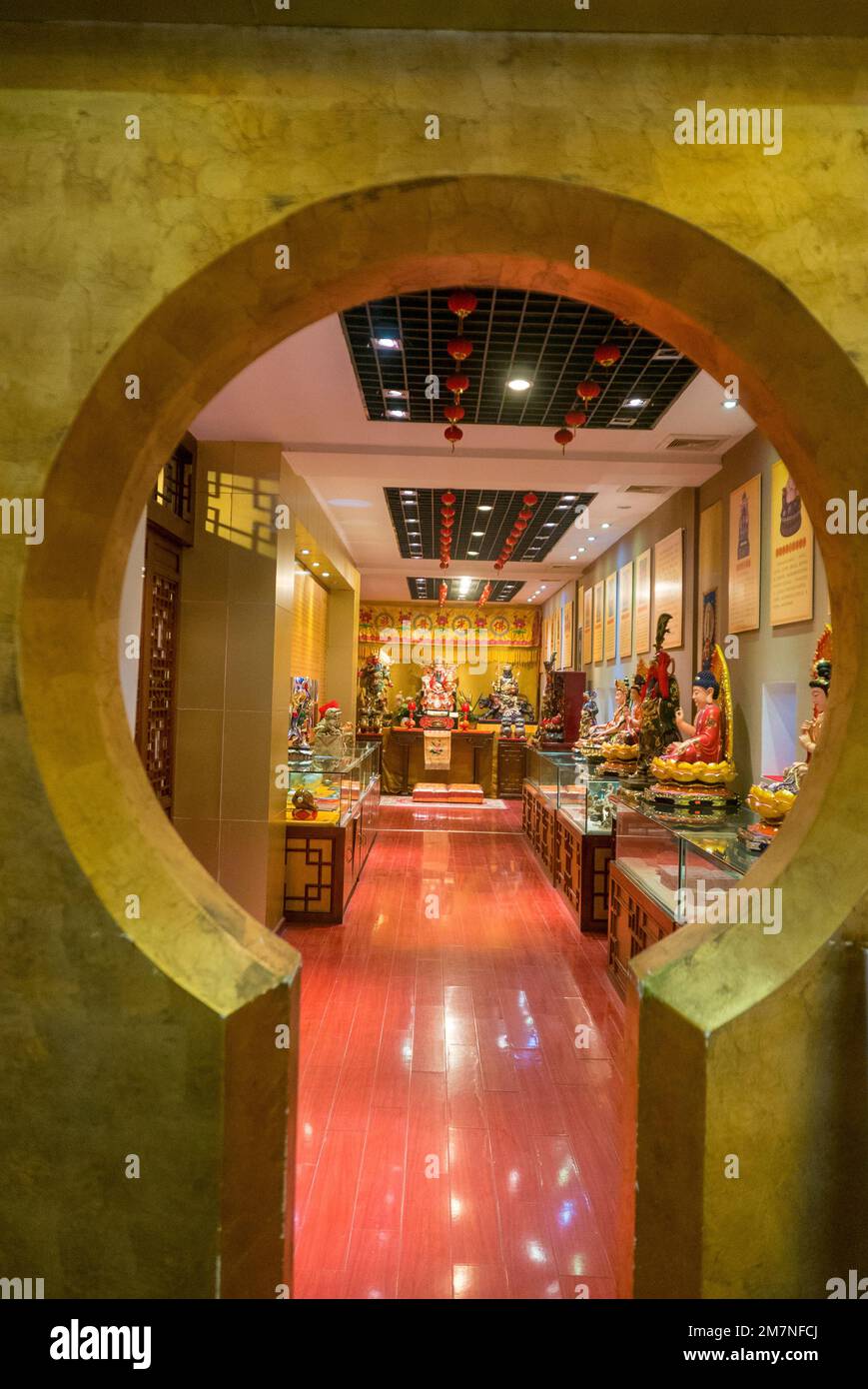 Arhat Temple, Louhan Temple, Chongquin, China Stock Photo