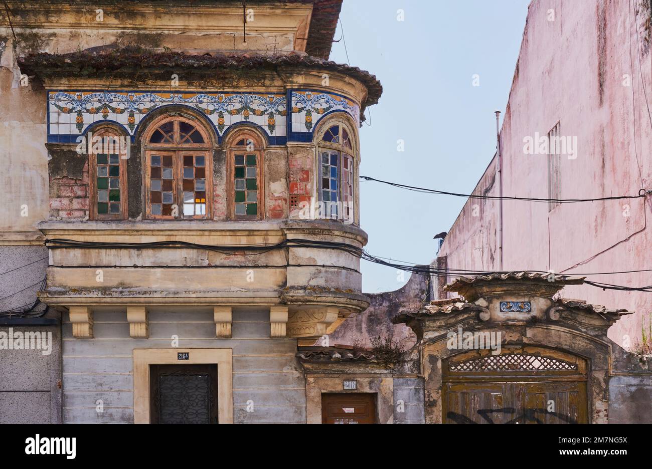 Decorative 19th century window structure hi-res stock photography and