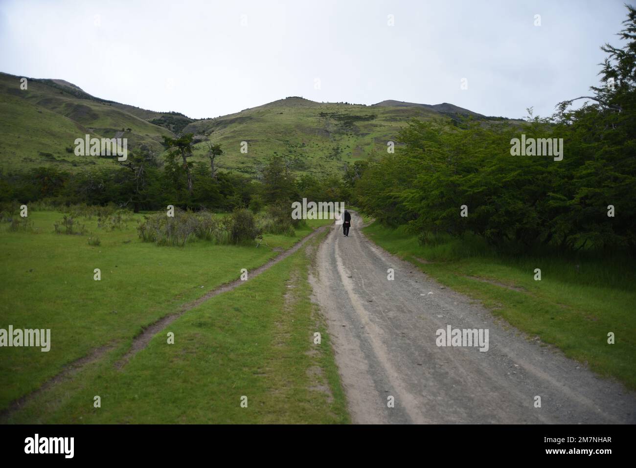 Man walking lonely road hi-res stock photography and images - Alamy