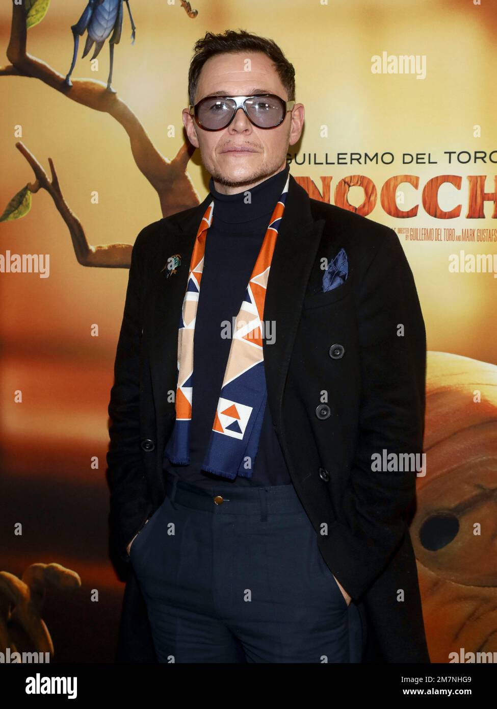 Actor Burn Gorman attends the premiere of “Guillermo del Toro’s