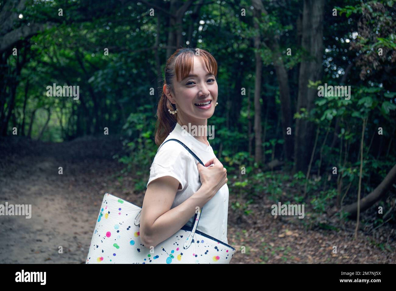 Japanese mature woman hi-res stock photography and images - Alamy