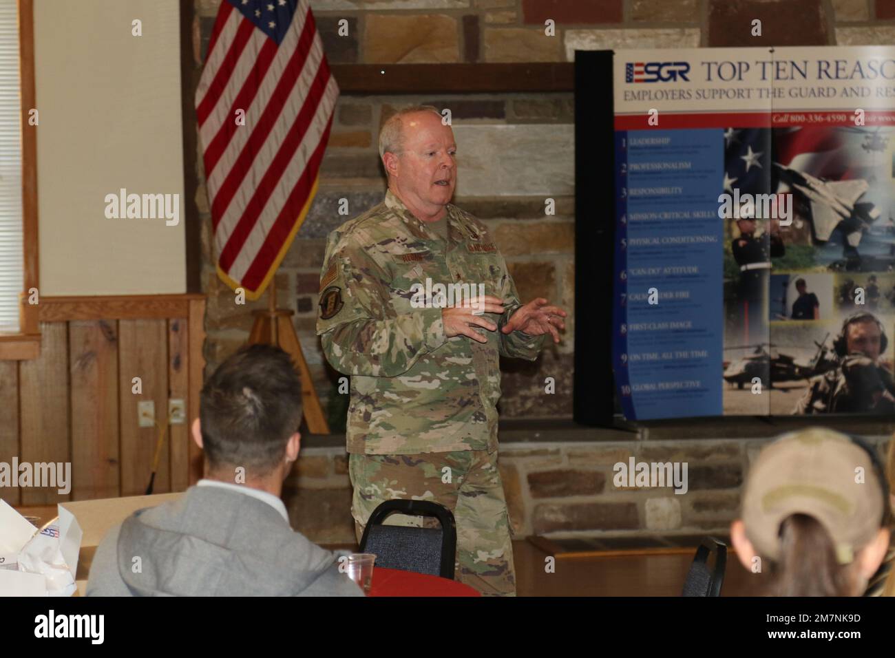 U.S. Air Force Brig. Gen. Michael Regan, Deputy Adjutant General-Air ...
