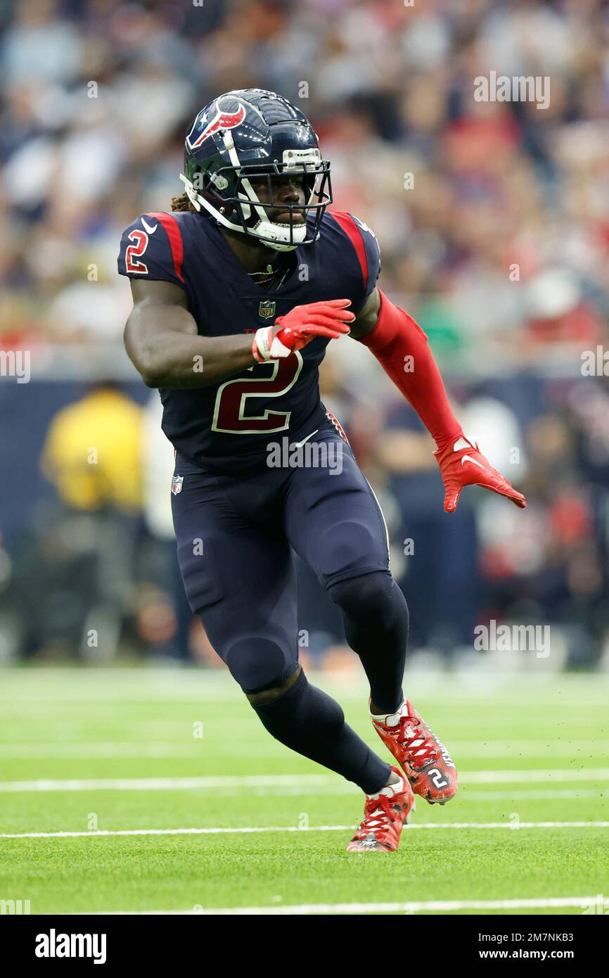 Houston Texans defensive back Tavierre Thomas (2) looks to defend during an  NFL football game against the Cleveland Browns on Sunday, December 4, 2022,  in Houston. (AP Photo/Matt Patterson Stock Photo - Alamy