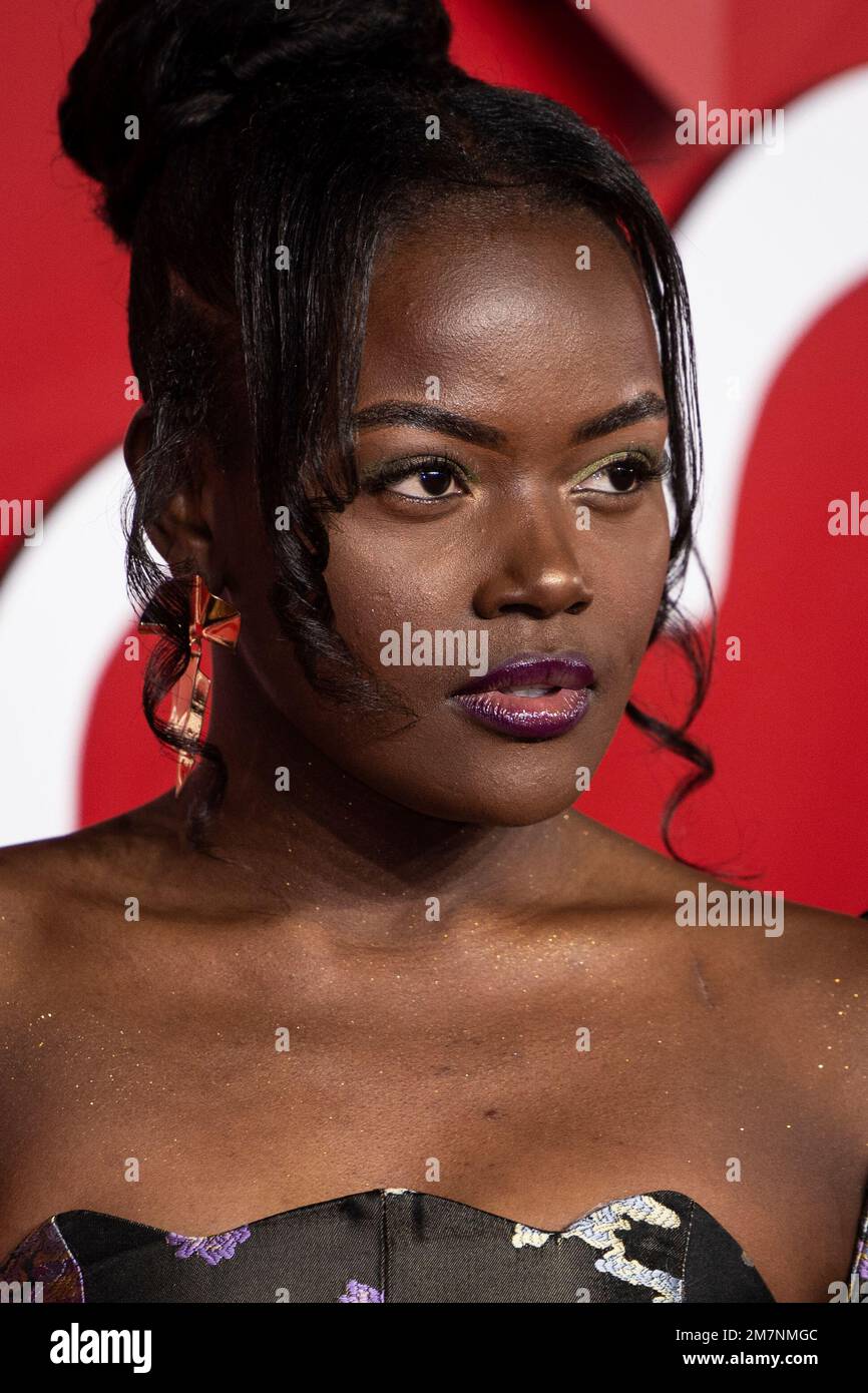 Sherrie Silver poses for photographers upon arrival at the British