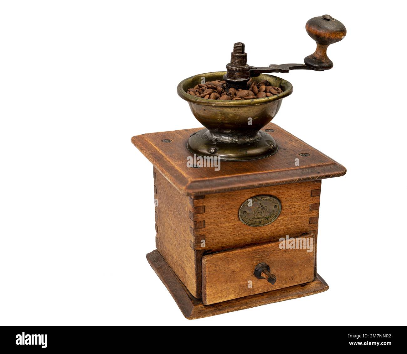 Antique Coffee Grinder Stock Photo Alamy